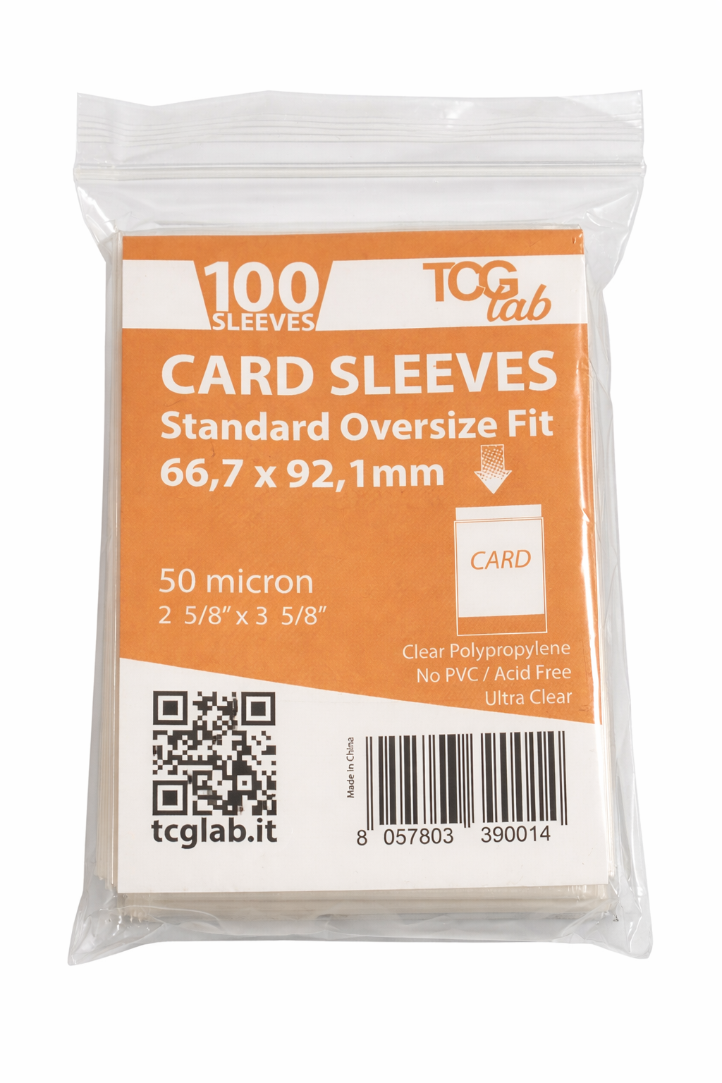 100 sleeve proteggi carta